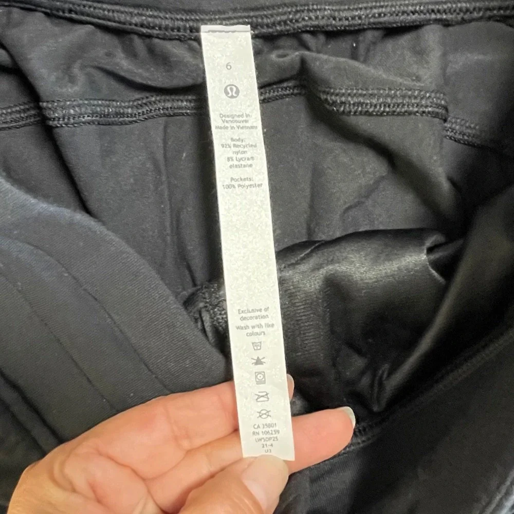 Lululemon Align‎ Jogger 28 Black High Rise Yoga Pants LW5DP2S Womens Size 6
